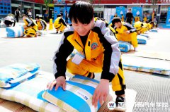 三教三訓之素質養成：疊軍被大賽正式開始